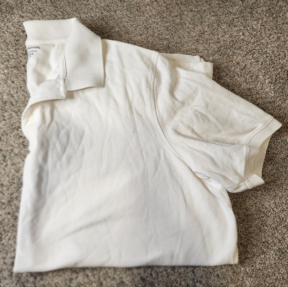 Mens White Polo Shirt 3XLT TALL - Picture 2 of 3